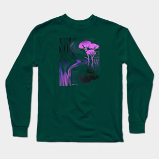 Nature lovers, unique design, environmentalist, self development Long Sleeve T-Shirt